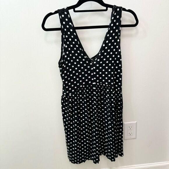 ASOS Black & White Polka Dot Romper Small - Picture 2 of 3